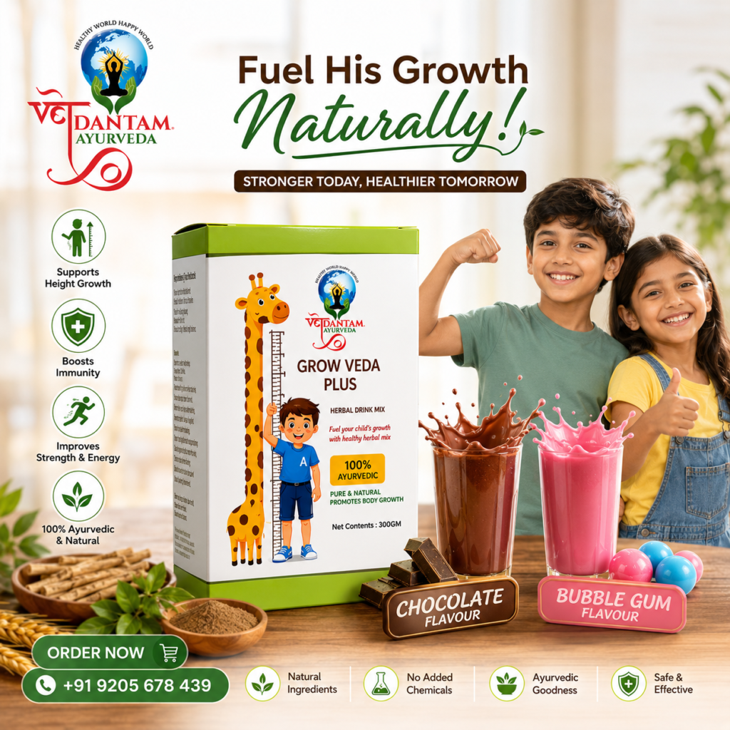 Why Parents Are Choosing Grow Veda Plus Over Artificial Health Supplements for Kids in 2026