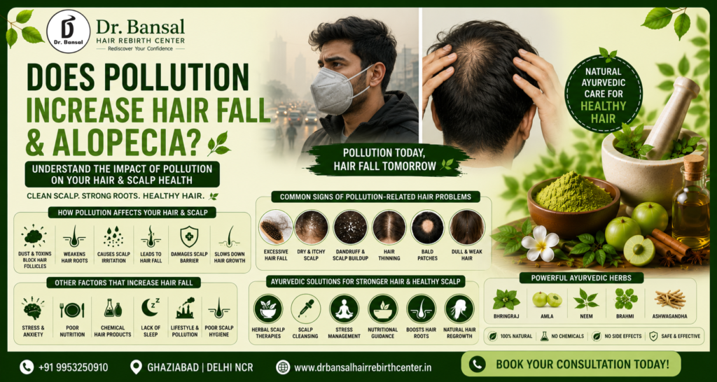 Pollution and Hair Fall