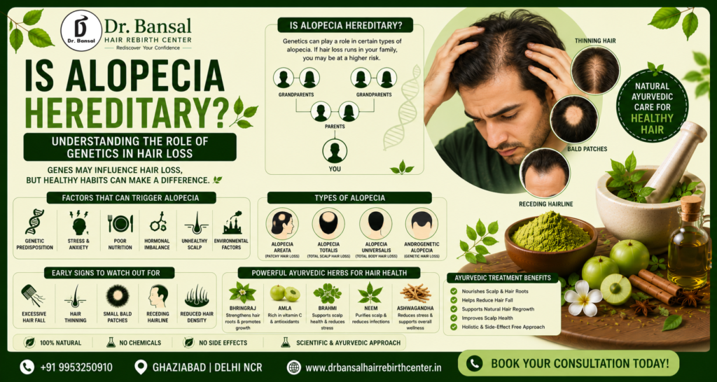 Is Alopecia Hereditary? Understanding the Role of Genetics in Hair Loss