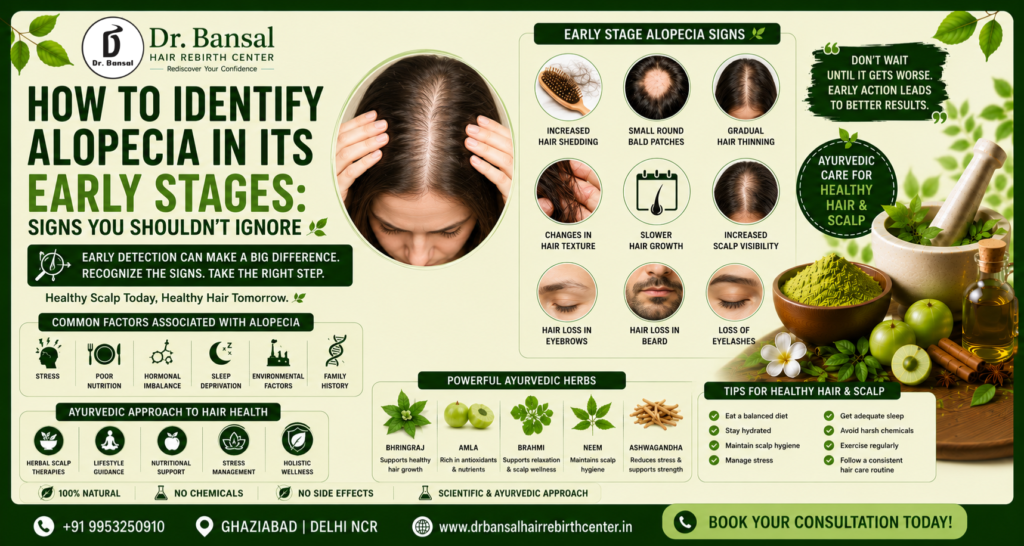 Early Stage Alopecia Signs | Identify Hair Loss Before It Progresses