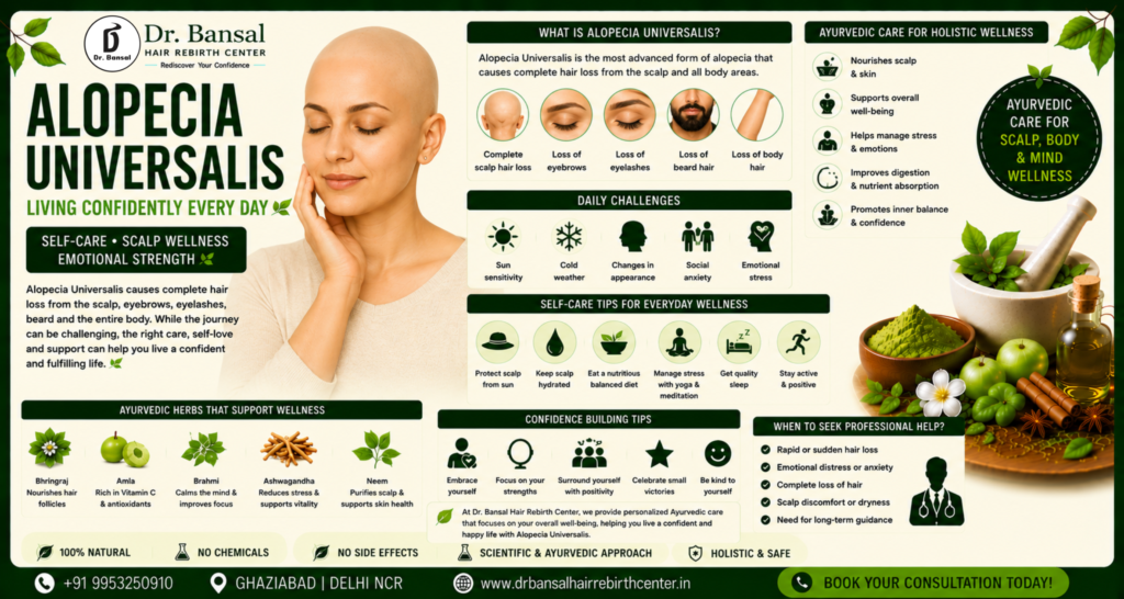 Living with Alopecia Universalis: Daily Challenges, Self-Care, and Confidence Building