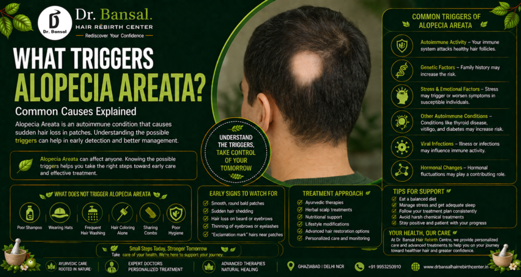 What Triggers Alopecia Areata