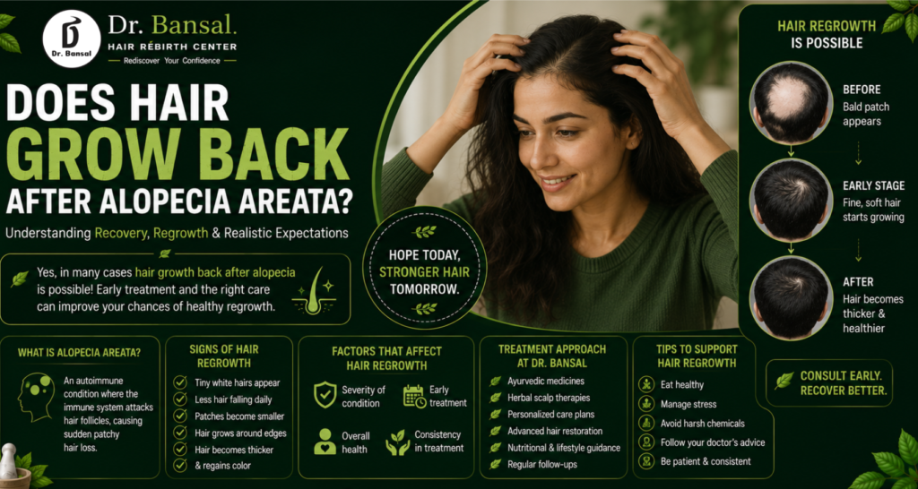 Hair Growth Back After Alopecia