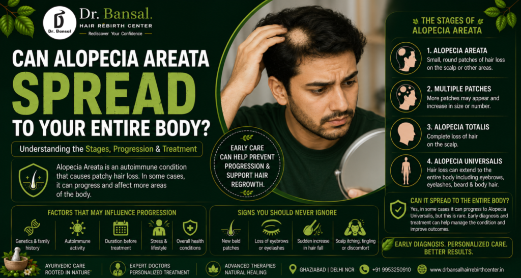 Can Alopecia Areata Spread