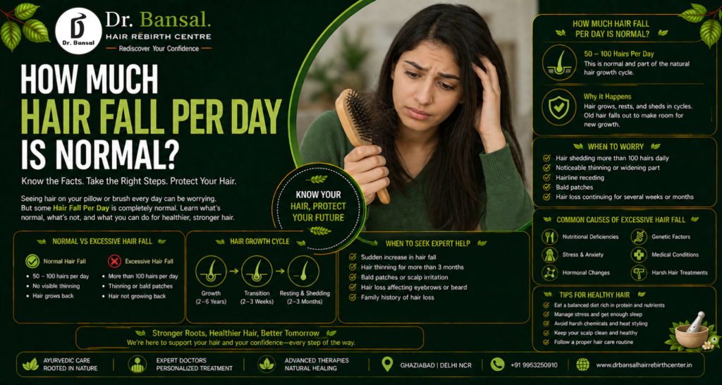 Hair Fall Per Day