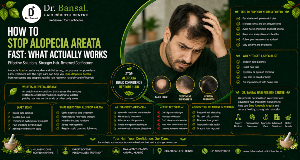 How to Stop Alopecia Areata