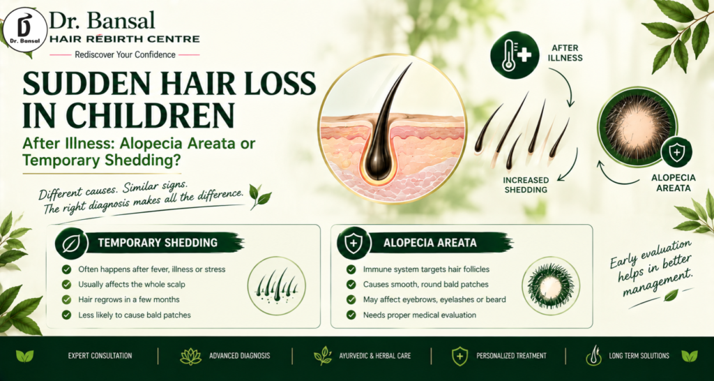 Sudden Hair Loss in Children