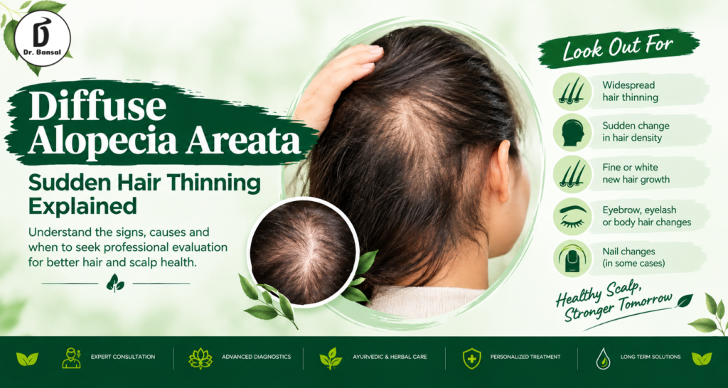 Diffuse Alopecia Areata