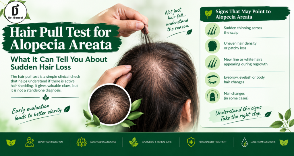 Hair Pull Test for Alopecia Areata