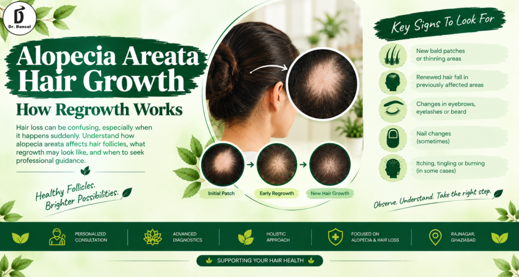 Alopecia Areata Hair Growth